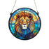 Lion Stained Glass Effect Suncatcher